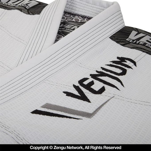 Venum-Elite Jiu Jitsu Gi (White/Silver)-4